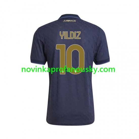 Juventus Dres Kenan YIldIz 10 Alternativní Fotbalové Dresy pro Muže 2024-2025 Krátký rukáv
