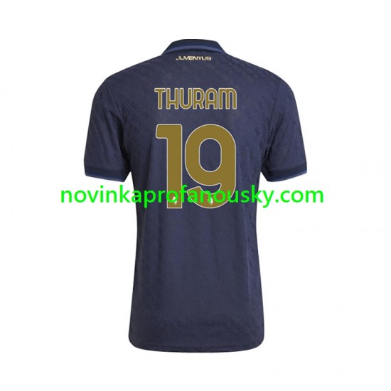 Juventus Dres Lilian Thuram 19 Alternativní Fotbalové Dresy pro Muže 2024-2025 Krátký rukáv