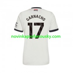 Manchester United Dres GARNACHO 17 Alternativní Fotbalové Dresy pro Muže 2024-2025 Krátký rukáv