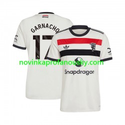 Manchester United Dres GARNACHO 17 Alternativní Fotbalové Dresy pro Muže 2024-2025 Krátký rukáv