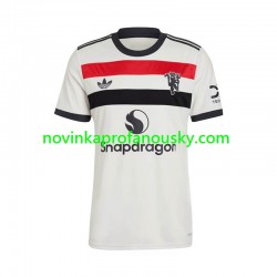 Manchester United Dres Alternativní Fotbalové Dresy pro Muže 2024-2025 Krátký rukáv