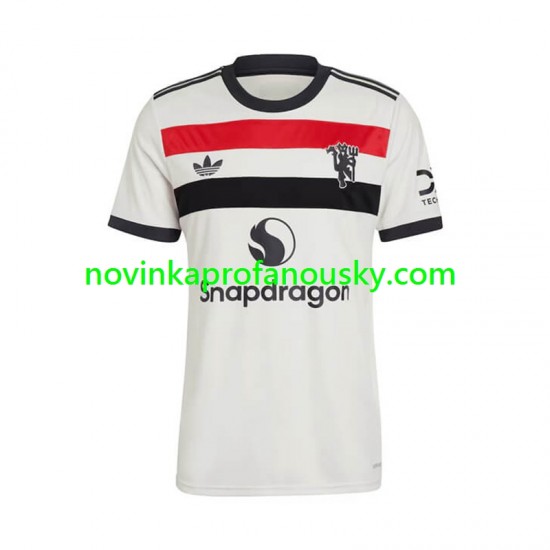 Manchester United Dres Alternativní Fotbalové Dresy pro Muže 2024-2025 Krátký rukáv