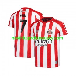 Dres Sunderland Jobe Bellingham 7 Domácí Fotbalové Dresy pro Muže 2024-2025 Krátký rukáv