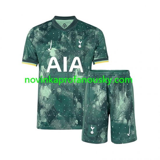 Tottenham Hotspur Dres Alternativní Fotbalové Dresy pro Děti 2024-2025 Krátký rukáv