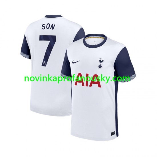 Tottenham Hotspur Dres Son Heung-Min 7 Domácí Fotbalové Dresy pro Muže 2024-2025 Krátký rukáv