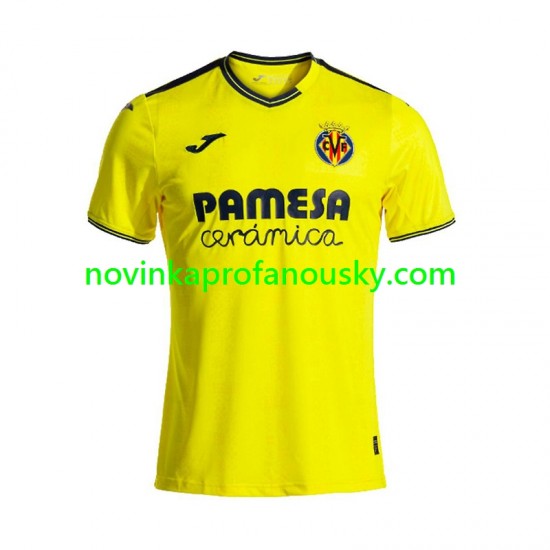 Villarreal CF Dres Domácí Fotbalové Dresy pro Muže 2024-2025 Krátký rukáv