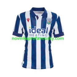 West Bromwich Albion Dres Domácí Fotbalové Dresy pro Muže 2024-2025 Krátký rukáv