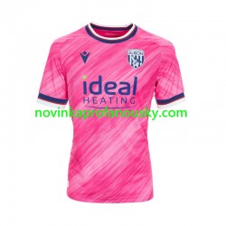 West Bromwich Albion Dres Alternativní Fotbalové Dresy pro Muže 2024-2025 Krátký rukáv