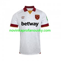 West Ham United Dres Alternativní Fotbalové Dresy pro Muže 2024-2025 Krátký rukáv
