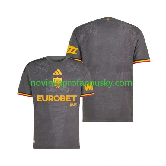 AS Řím Dres Alternativní Fotbalové Dresy pro Muže 2026-2027 Krátký rukáv