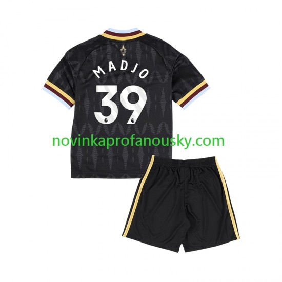 Aston Villa Dres Brian Madjo 39 Venkovní Fotbalové Dresy pro Děti 2026-2027 Krátký rukáv