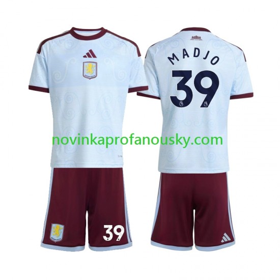Aston Villa Dres Brian Madjo 39 Alternativní Fotbalové Dresy pro Děti 2026-2027 Krátký rukáv