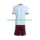 Aston Villa Dres Alternativní Fotbalové Dresy pro Děti 2026-2027 Krátký rukáv