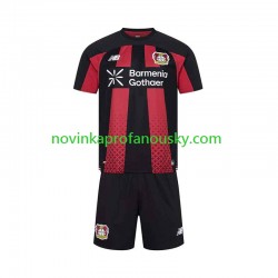 Bayer 04 Leverkusen Dres Domácí Fotbalové Dresy pro Děti 2026-2027 Krátký rukáv