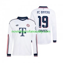FC Bayern Mnichov Dres Alphonso Davies 19 Venkovní Fotbalové Dresy pro Muže 2026-2027 Dlouhý rukáv