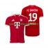 FC Bayern Mnichov Dres Alphonso Davies 19 Domácí Fotbalové Dresy pro Muže 2026-2027 Krátký rukáv