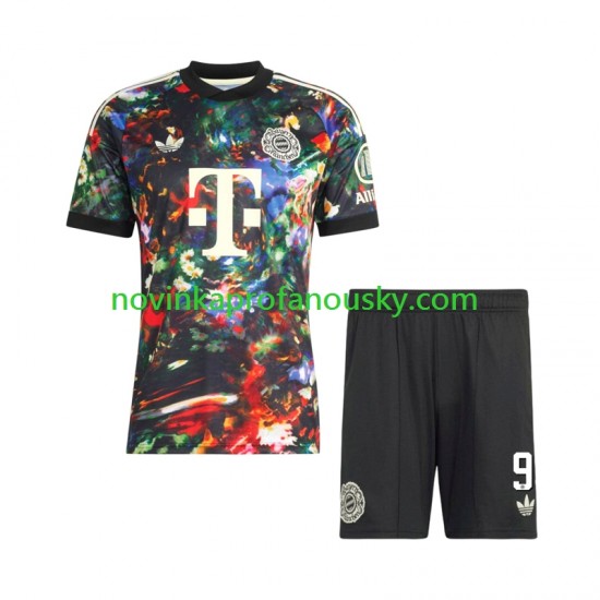 FC Bayern Mnichov Dres Harry Kane 9 Oktoberfest Domácí Fotbalové Dresy pro Děti 2026-2027 Krátký rukáv