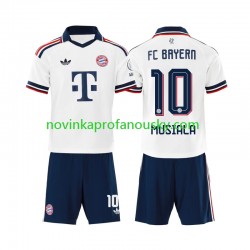 FC Bayern Mnichov Dres Jamal Musiala 10 Venkovní Fotbalové Dresy pro Děti 2026-2027 Krátký rukáv