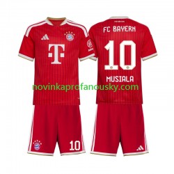 FC Bayern Mnichov Dres Jamal Musiala 10 Domácí Fotbalové Dresy pro Děti 2026-2027 Krátký rukáv