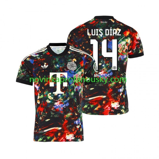 FC Bayern Mnichov Dres Luis Diaz 14 Oktoberfest Domácí Fotbalové Dresy pro Muže 2026-2027 Krátký rukáv