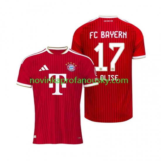 FC Bayern Mnichov Dres Michael Olise 17 Domácí Fotbalové Dresy pro Muže 2026-2027 Krátký rukáv