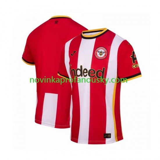 Dres Brentford Domácí Fotbalové Dresy pro Muže 2026-2027 Krátký rukáv