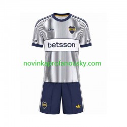 CA Boca Juniors Dres Venkovní Fotbalové Dresy pro Děti 2026-2027 Krátký rukáv