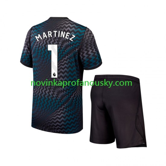 Chelsea Dres Emiliano Martinez 1 Brankářské Domácí Fotbalové Dresy pro Děti 2026-2027 Krátký rukáv