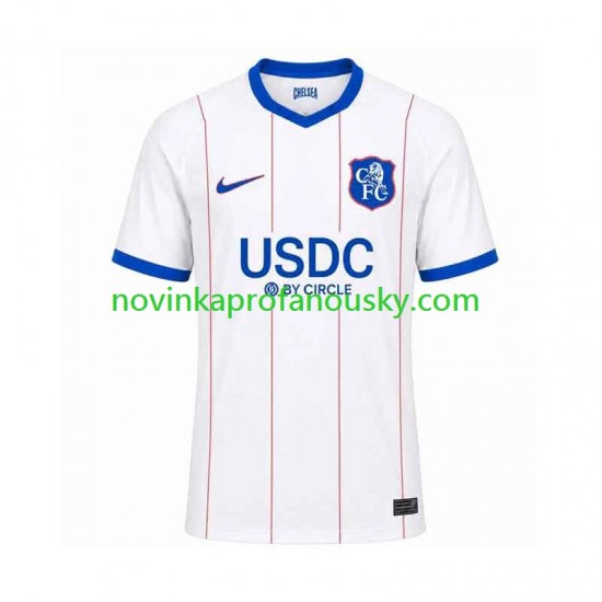 Chelsea Dres Alternativní Fotbalové Dresy pro Muže 2026-2027 Krátký rukáv