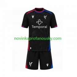 Crystal Palace Dres Venkovní Fotbalové Dresy pro Děti 2026-2027 Krátký rukáv