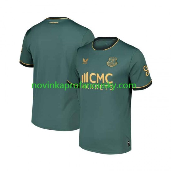 Everton Dres Alternativní Fotbalové Dresy pro Muže 2026-2027 Krátký rukáv