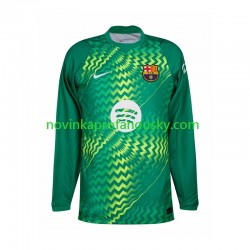 FC Barcelona Dres Brankářské Domácí Fotbalové Dresy pro Muže 2026-2027 Dlouhý rukáv