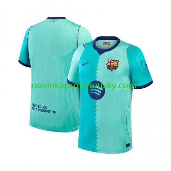 FC Barcelona Dres Alternativní Fotbalové Dresy pro Muže 2026-2027 Krátký rukáv