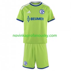 FC Schalke 04 Dres Alternativní Fotbalové Dresy pro Děti 2026-2027 Krátký rukáv