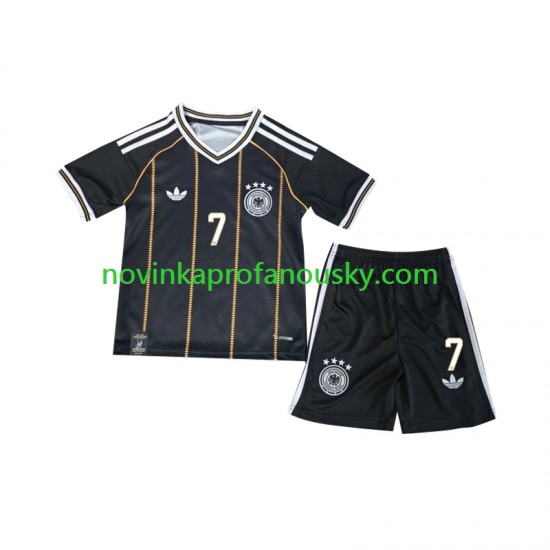 Německo Dres Kai Havertz 7 Alternativní Fotbalové Dresy pro Děti MS ve fotbale 2026 Krátký rukáv