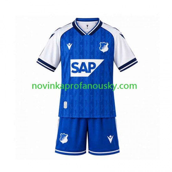 Dres Hoffenheim Domácí Fotbalové Dresy pro Děti 2026-2027 Krátký rukáv