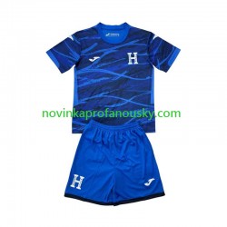 Honduras Dres Čtvrtý Fotbalové Dresy pro Děti 2026 Krátký rukáv