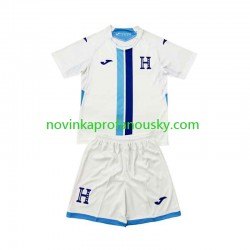 Honduras Dres Domácí Fotbalové Dresy pro Děti 2026 Krátký rukáv