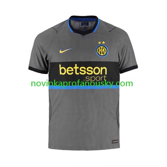Inter Milán Dres Alternativní Fotbalové Dresy pro Muže 2026-2027 Krátký rukáv