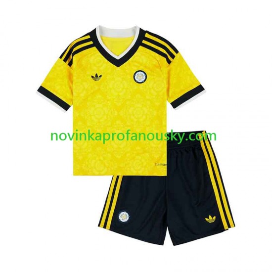 Leeds United Dres Venkovní Fotbalové Dresy pro Děti 2026-2027 Krátký rukáv