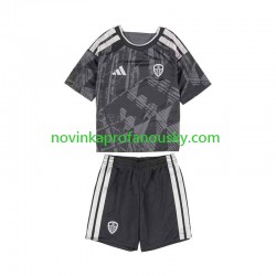 Leeds United Dres Alternativní Fotbalové Dresy pro Děti 2026-2027 Krátký rukáv
