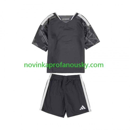 Leeds United Dres Alternativní Fotbalové Dresy pro Děti 2026-2027 Krátký rukáv