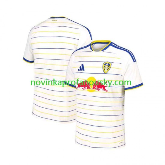 Leeds United Dres Domácí Fotbalové Dresy pro Muže 2026-2027 Krátký rukáv