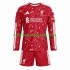 Liverpool Dres Domácí Fotbalové Dresy pro Děti 2026-2027 Dlouhý rukáv