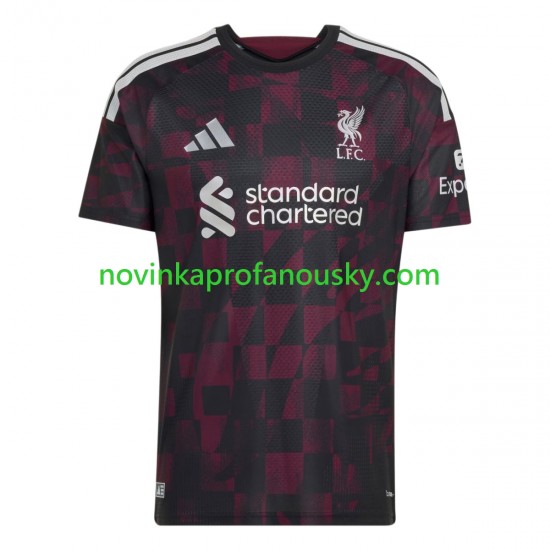 Liverpool Dres Alternativní Fotbalové Dresy pro Muže 2026-2027 Krátký rukáv