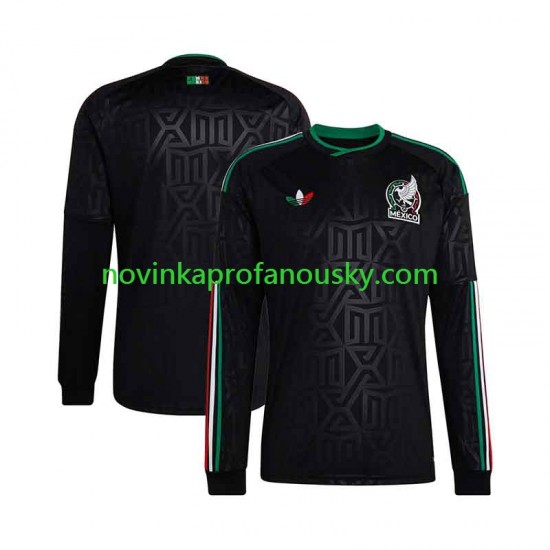 Mexiko Dres Alternativní Fotbalové Dresy pro Muže 2026 Dlouhý rukáv