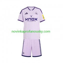 Newcastle United Dres Alternativní Fotbalové Dresy pro Děti 2026-2027 Krátký rukáv