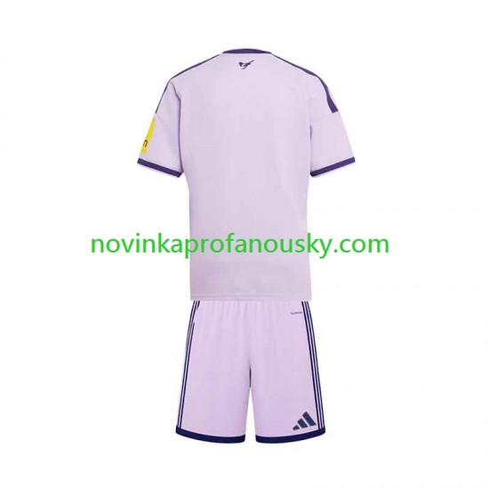 Newcastle United Dres Alternativní Fotbalové Dresy pro Děti 2026-2027 Krátký rukáv