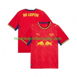 RB Leipzig Dres Venkovní Fotbalové Dresy pro Muže 2026-2027 Krátký rukáv