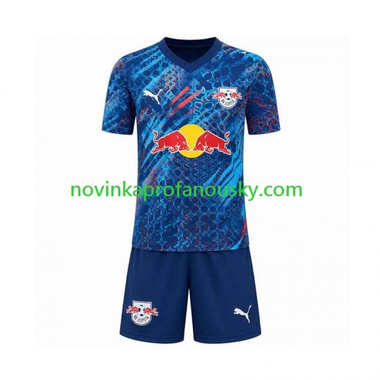 RB Leipzig Dres Alternativní Fotbalové Dresy pro Děti 2026-2027 Krátký rukáv